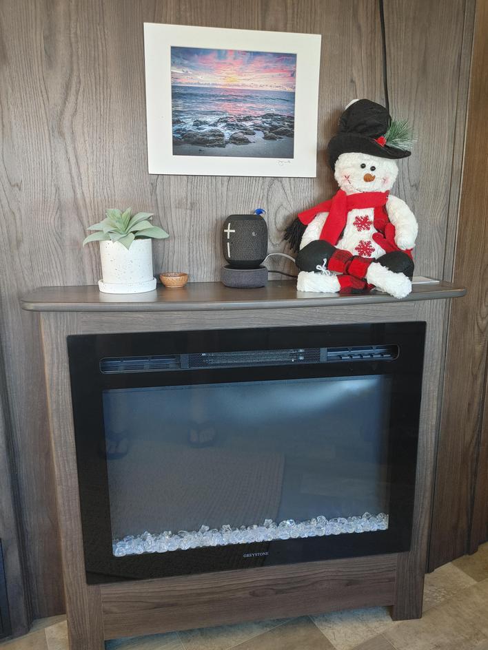 Fireplace wall upgrade